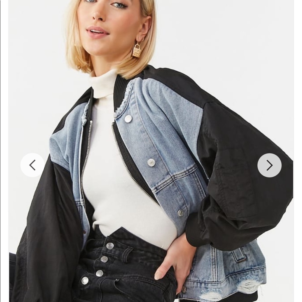 Jean windbreaker jacket